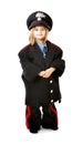 Child in italian carabiniere uniform