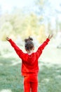 Child, kid, joy, faith, praise and happiness Royalty Free Stock Photo