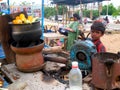 Child labour in India Royalty Free Stock Photo