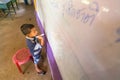 Child in lesson at school by project Cambodian Kids Care