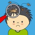 Child with lice