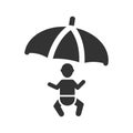 Child life insurance icon