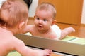 Child in the mirror