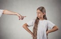 Child parent confrontation