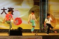 Child peformance of the Super Diabolo competition