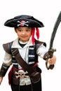 Child in a pirate costume