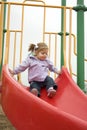 Child at Playground Royalty Free Stock Photo