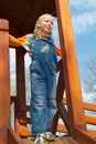 Child on the playground