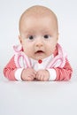 Child recumbent Royalty Free Stock Photo