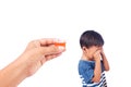 Child refused to take medication