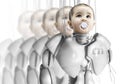 Child robot, creating clones