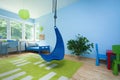 Child room with hanging chair