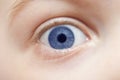 Child's eye - macro