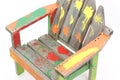 Child's hand painted lawn chair