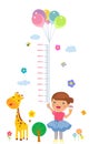 The child`s height