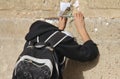 Child's prayer at the Wailing wall