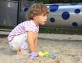 Child in the sandbox