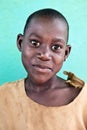 Child in school in Uganda Royalty Free Stock Photo