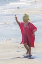 Child at the sea side Royalty Free Stock Photo