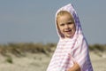 Child at the sea side Royalty Free Stock Photo