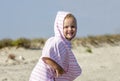 Child at the sea side Royalty Free Stock Photo