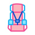 Child Seat Chair Icon Vector Outline Illustration