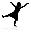 Child Silhouette Royalty Free Stock Photo