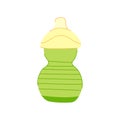 child sippy cup cartoon vector illustration