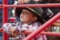 Child at the Sisters, Oregon Rodeo 2011 Royalty Free Stock Photo