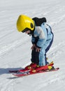 Child skier Royalty Free Stock Photo