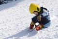 Child skier Royalty Free Stock Photo