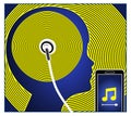 Child and smartphone music apps