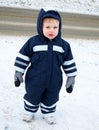 Child in snowsuit Royalty Free Stock Photo