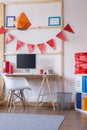 Child study furniture Royalty Free Stock Photo