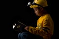 Child Studying Bible Royalty Free Stock Photo