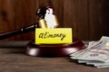 Child support of alimoney. Divorce concept. Alimoney payment. Royalty Free Stock Photo