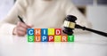 Child Support Divorce Court Order Royalty Free Stock Photo