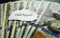 Child Support payment Royalty Free Stock Photo