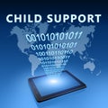 Child Support Royalty Free Stock Photo