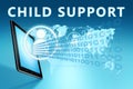 Child Support Royalty Free Stock Photo