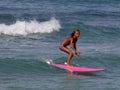 Child Surf Star Royalty Free Stock Photo