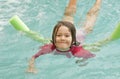 Child swimming Royalty Free Stock Photo