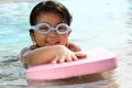 Child Swimming Royalty Free Stock Photo