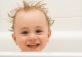 Child taking a bath Royalty Free Stock Photo