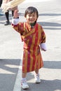 Child at the Trashi Chhoe Dzong, Thimphu, Bhutan