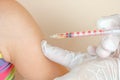 Child vaccinations Royalty Free Stock Photo
