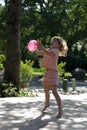 Child and Water Balloon