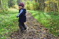 Child in wild Royalty Free Stock Photo