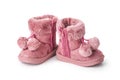 Child winter shoes Royalty Free Stock Photo