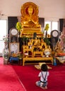 Child worship Buddha